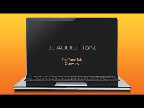 JL Audio TüN and TüN Mobile App - The Tune Tab Displays All Adjustment Panels in One Simple Screen