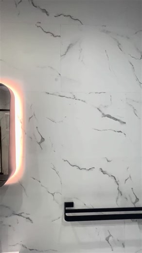 PVC cladding has always been practical, now it’s beautiful too #pvcpanels #bathroompanelling #pvccladding #plasticbathroomwallpanels #solidplastictiles