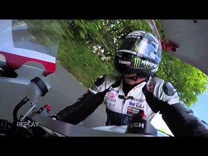 TT Superbike Race CRASH! Michael Dunlop - Isle of Man TT 2015 - Real Road Racing - Crash!