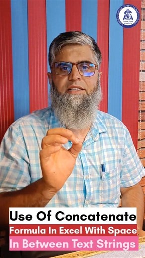 4.8K views · 62 reactions | Use Of Concatenate Formula In #ms_excel✨ With Space In Between The Text Strings #exceltips #exceltricks #indiatech #techindia #tech #computertraining #kashmir #srinagar #computerinstitute #exceltraining #advancedexceltraining #viralvideos #reelsinstagram #reels #trendingnow #computereducation #facebookreelsviral #facebookpost | Super Advanced Computer Institute - SACI - | Facebook