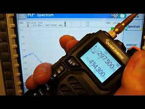 Quansheng UV-K5 transmitting on the 23cm hamband ( flea power)