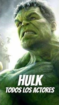 HULK ALL THE ACTORS! #hulk #marvel
