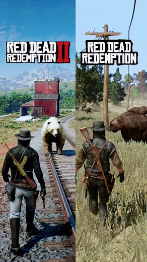 Red Dead Redemption 2 vs Red Dead Redemption 1 Comparison