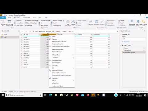 How to Create a Pivot Table in Power BI / Power Query