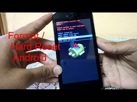 How To Format/ Hard Reset Android Phone