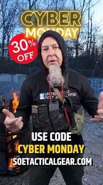 SPEND $100 get a FREE SOE BANDOLIER! Cyber Monday! #tacticalgear #bandolier #chestrig #edc #cod