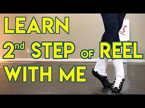 Learn Second Step Reel - Irish Dance - Practice with me video 3