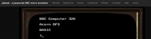 jsbeeb – a Javascript BBC micro computer emulator