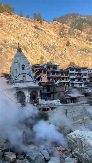 Sheenu Rajput on Instagram: "Manikaran Temple in Himachal Pradesh is a famous religious site located in the Parvati Valley near Kasol. It is known for its hot springs, which are believed to have healing properties. The temple is sacred to both Hindus and Sikhs, with legends linking it to Lord Shiva and Guru Nanak. The site attracts pilgrims and tourists for its spiritual significance, scenic beauty, and natural hot water pools"