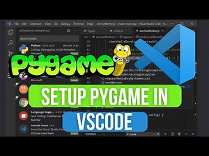 How to Install and Setup PyGame with Visual Studio Code | PyGame in VSCode