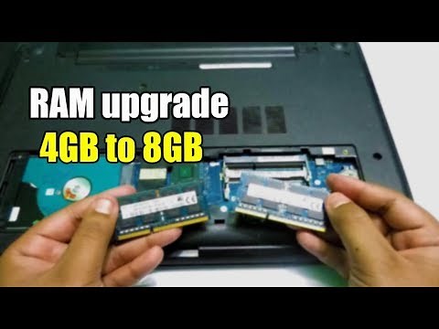Upgrade Laptop RAM Easily