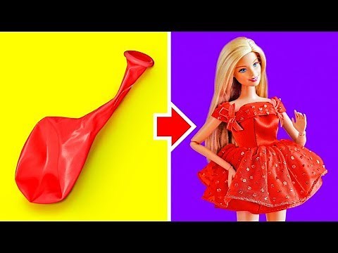 35 FANTASTISCHE DIY BARBIE-IDEEËN VAN GEWONE ITEMS