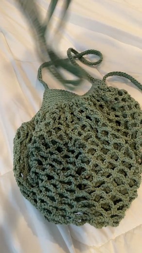 packaging market bag orders. bag is restocked on etsy! link in my bio #crochettiktok #crochet #crochetbag #crochetmarketbag #cottonyarn #marketbag
