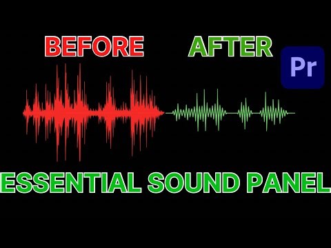 Adobe Premiere Pro: How to Use the Essential Sound Panel (Complete Guide)