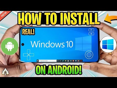 HOW TO INSTALL WINDOWS 10 ON ANDROID (2025)