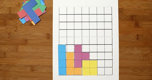 Tetris Printable Game for Kids | STEM Learning Games