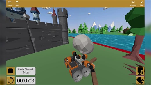 Get ready to get medieval! 🏰 The Castle Crasher Playground has been added to VEXcode VR and will be available for free to enjoy until the end of the summer! Challenge your students to code their Virtual Robot to knock down and clear as much of the castle as they can! Learn more about this immersive playground and the upcoming additions to VEXcode VR here: https://buff.ly/3yw0iGd | VEX Robotics