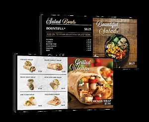 Digital Menu Boards - Netvisual Digital Signage Solutions