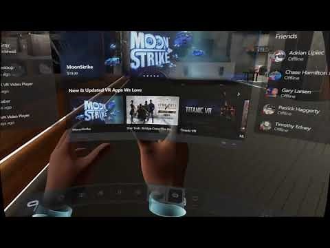 Oculus Home - Grabbing and Pinning windows from desktop tutorial?