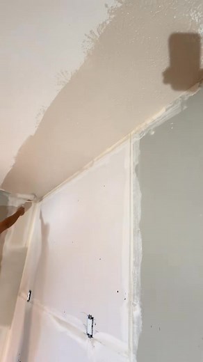 Stomp texture patching 😁#satisfying #pov #oddlysatisfying #hac... #sound | Drywall Best Tips