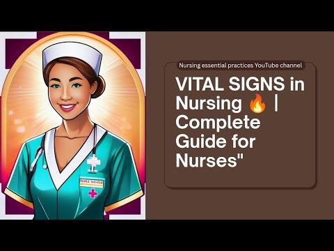 🩺 Vital Signs in Nursing | Temperature, Pulse, Respiration & BP | Nursing Essential Practices