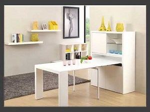 21/22 Meuble Cuisine Avec Table Escamotable