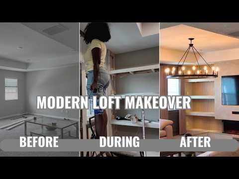 Modern Loft Makeover 2025 | Before & After Transformation!