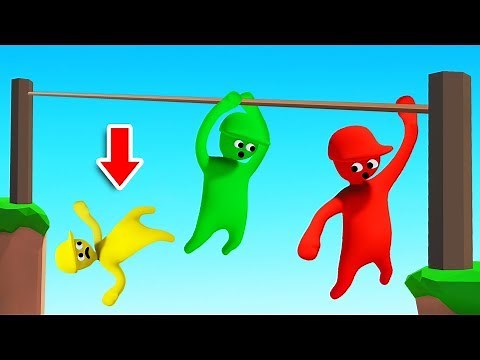 Extreme MILE HIGH Swing Challenge! (Human Fall Flat)