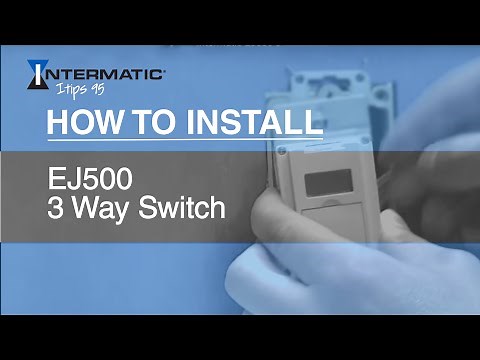 How to Install the EJ500 Three-Way Timer Switch