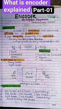 Encoder explained in the easiestway. Includes4-to-2Encoder truthtable and applications#trustonallah