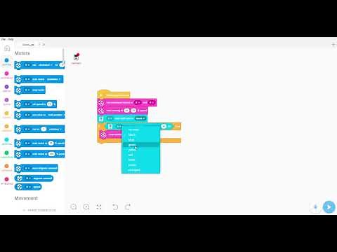 Programming for EV3 Color Sensor