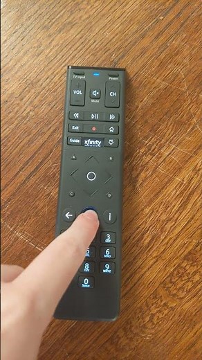 making an Xfinity XR15 voice remote do the error sound