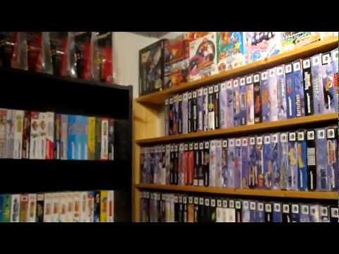 A complete Nintendo 64 game collection