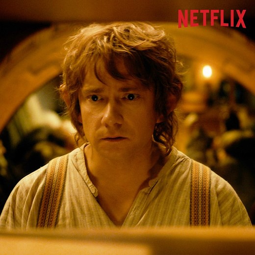 Martin Freeman's career journey from Love Actually, to The Office, to Sherlock, to playing the actual hobbit in THE HOBBIT is iconic. The full triology is now streaming on Netflix UK/IE. | Netflix