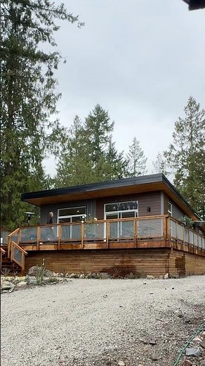 Inside an 1,100 square foot Prefab Home with a West Coast Look!