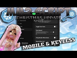❄️ MM2 SCRIPT - 🌨️ NEW AUTO FARM - ☃️CHRISTMAS UPDATE ( DIRECT LINK )