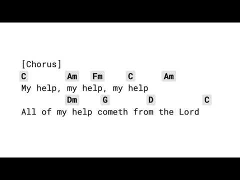 My Help Cometh From The Lord (CAPO 5th) The Brooklyn Tabernacle Choir dmamanoes