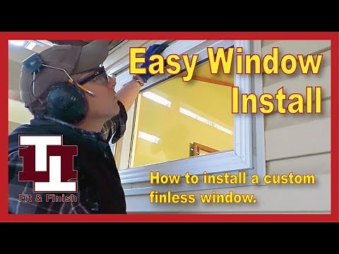 Easy Finless or Flangeless Window Install
