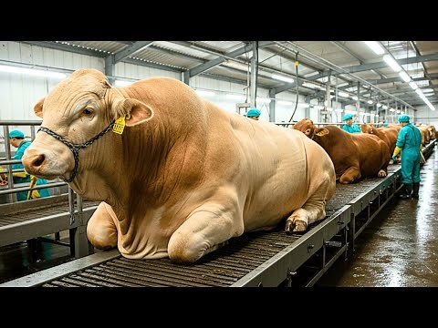 How Millions of Giant Cows Are Raised and Processed – Inside Giant Cows Farm Industry