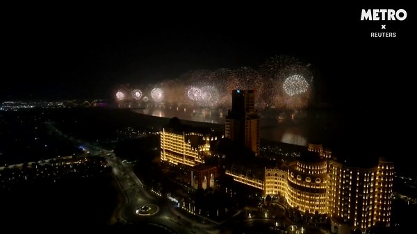 UAE's Ras Al Khaimah dazzles with record-breaking drone and fireworks show