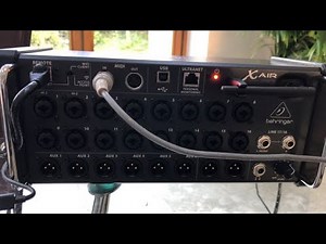 Behringer XR18 Midi Control