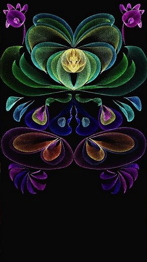 Doodling with particles - Corel Painter 2023 #shorts #art #digitalart