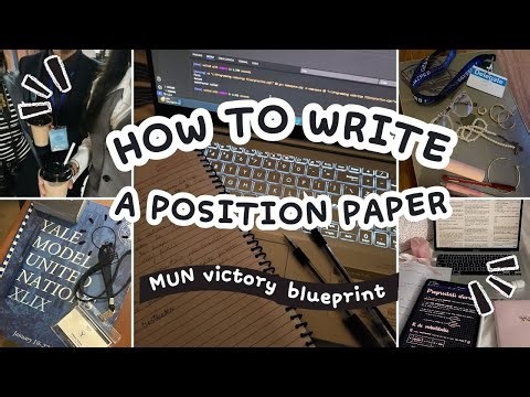 How to write a Position Paper