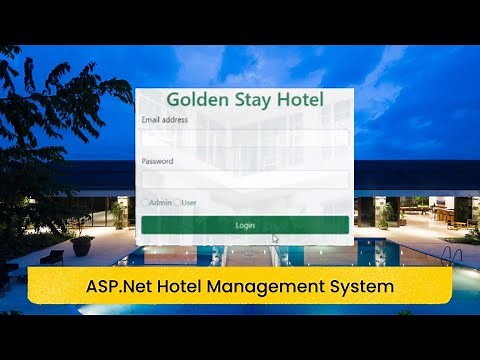 Asp.Net Project|Online Hotel Management System Using C#.Net ASP.Net Sql Server