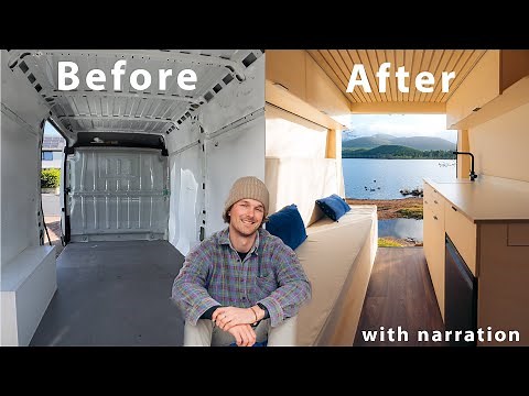 I Built My Dream Camper Van | Full Build Step by Step