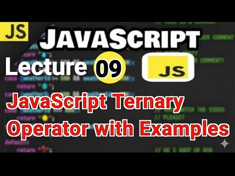 Lecture 09: JavaScript Ternary Operator in 6 minutes! ❓ | Ternary Operator – Beau teaches JavaScript