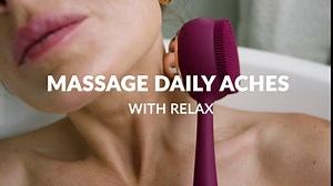 PMD Clean Body - Smart Body Cleansing Device with Silicone Brush & Three Interchangeable Attachments - Waterproof - SonicGlow Vibration - Cleanse, Exfoliate, & Massage Body