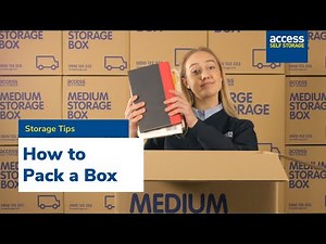 How to Pack a Box for Storage and Moving | Box Packing Tips