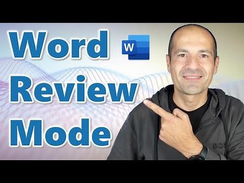 📝How to use the Review Mode in Microsoft Word