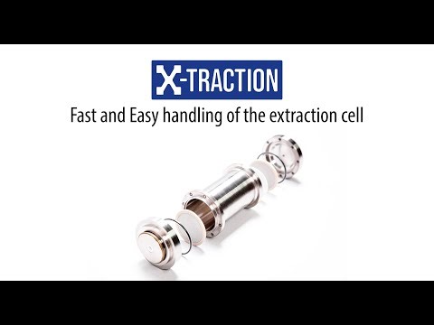 X-TRACTION - Fast and Easy handling of the extraction cell